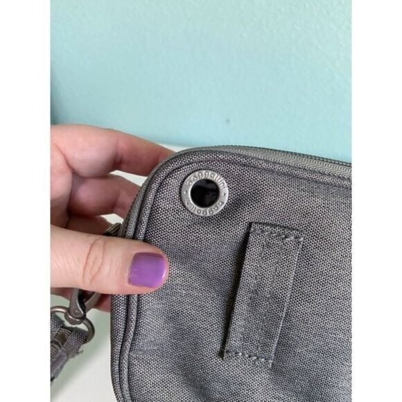 Baggallini Grey Adjustable Crossbody Bag Purse‎ - Picture 4 of 10